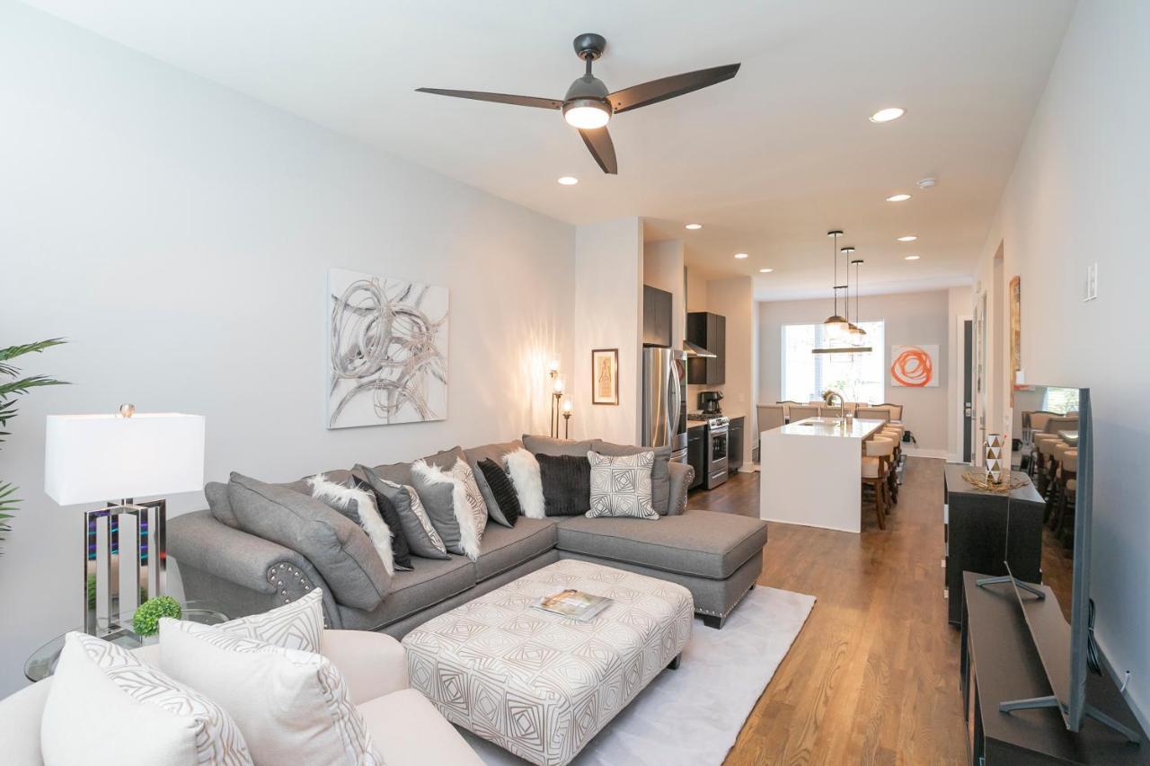 Luxury Townhome Skyline Views Mins To Dt Νάσβιλ Εξωτερικό φωτογραφία