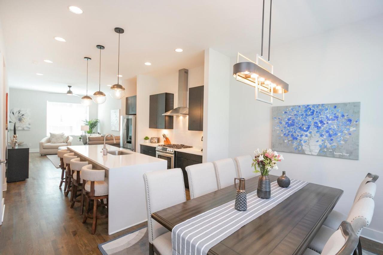 Luxury Townhome Skyline Views Mins To Dt Νάσβιλ Εξωτερικό φωτογραφία