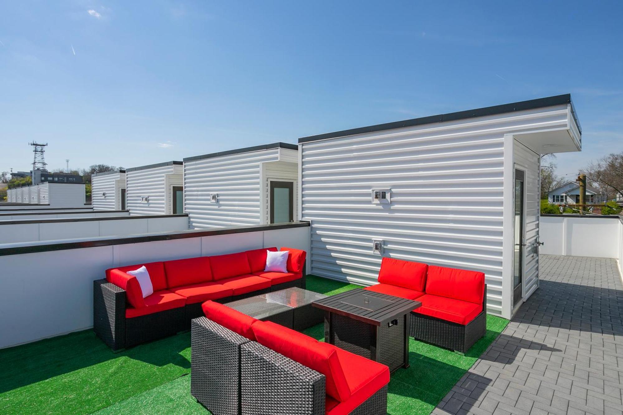 Luxury Townhome Skyline Views Mins To Dt Νάσβιλ Εξωτερικό φωτογραφία