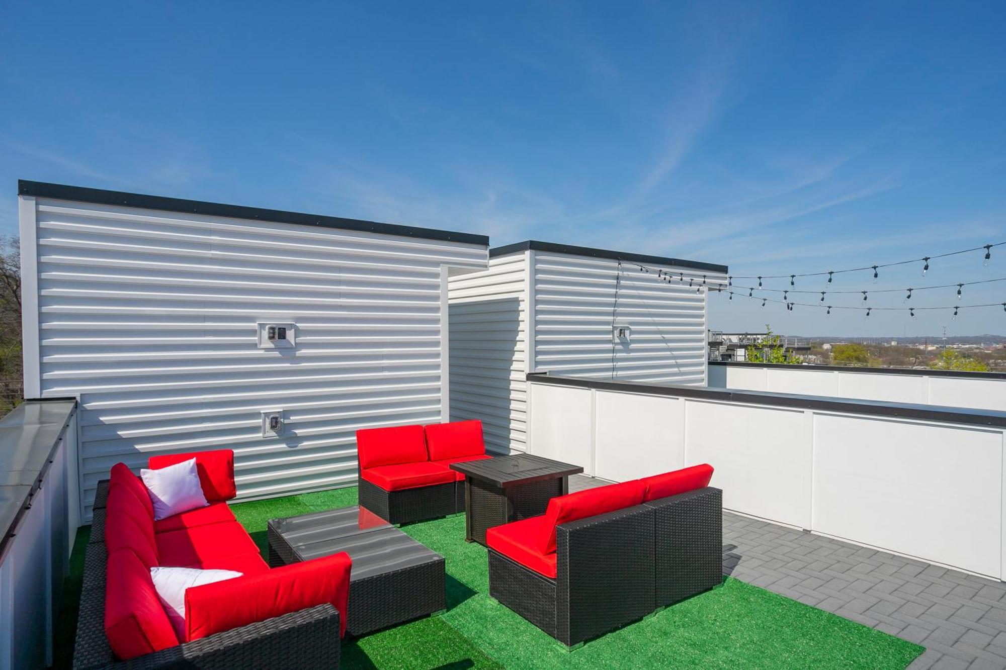 Luxury Townhome Skyline Views Mins To Dt Νάσβιλ Εξωτερικό φωτογραφία